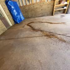 Pressure Washing Concrete in Garage in Greenbrier, TN 1